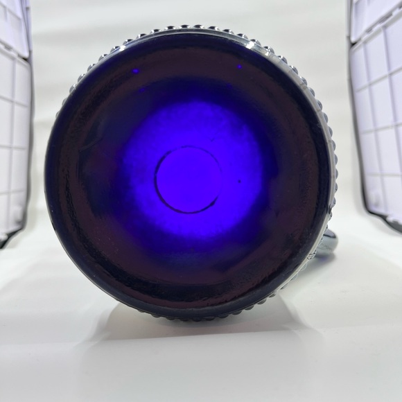 Antique Dugan Peacock at the Fountain carnival glass pitcher - Picture 5 of 13